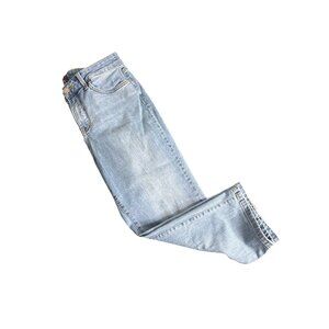 NYDJ For Chico's Women's Slim Crop Light Wash Jeans Size 8